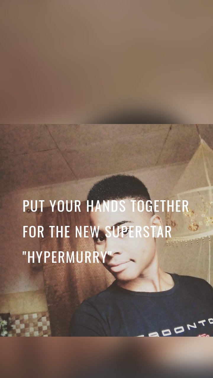 Put your hands together for the new superstar "Hypermurry" 